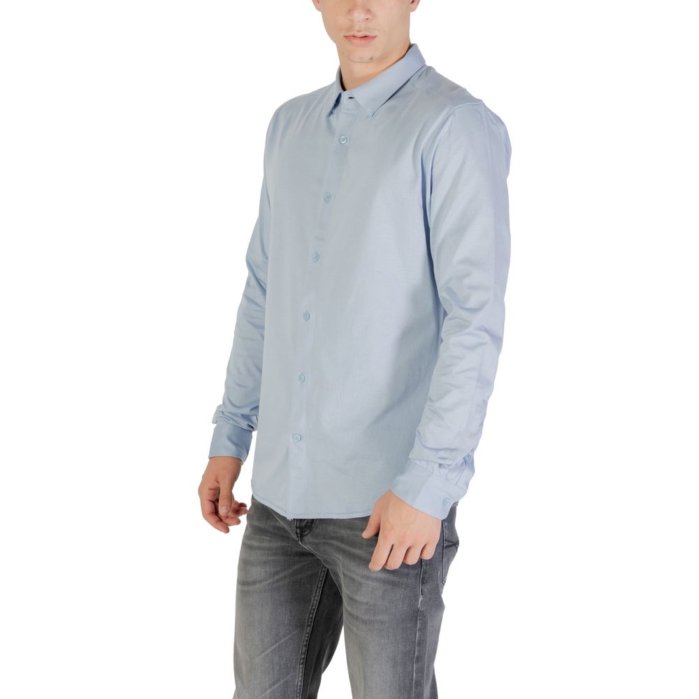 Only & Sons Heren Overhemd – Blauw
