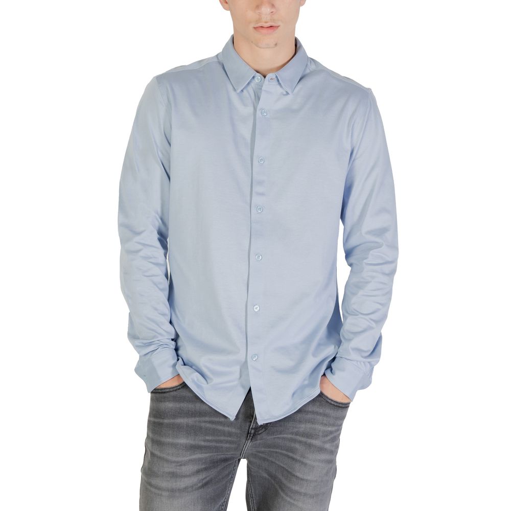 Only & Sons Heren Overhemd – Blauw