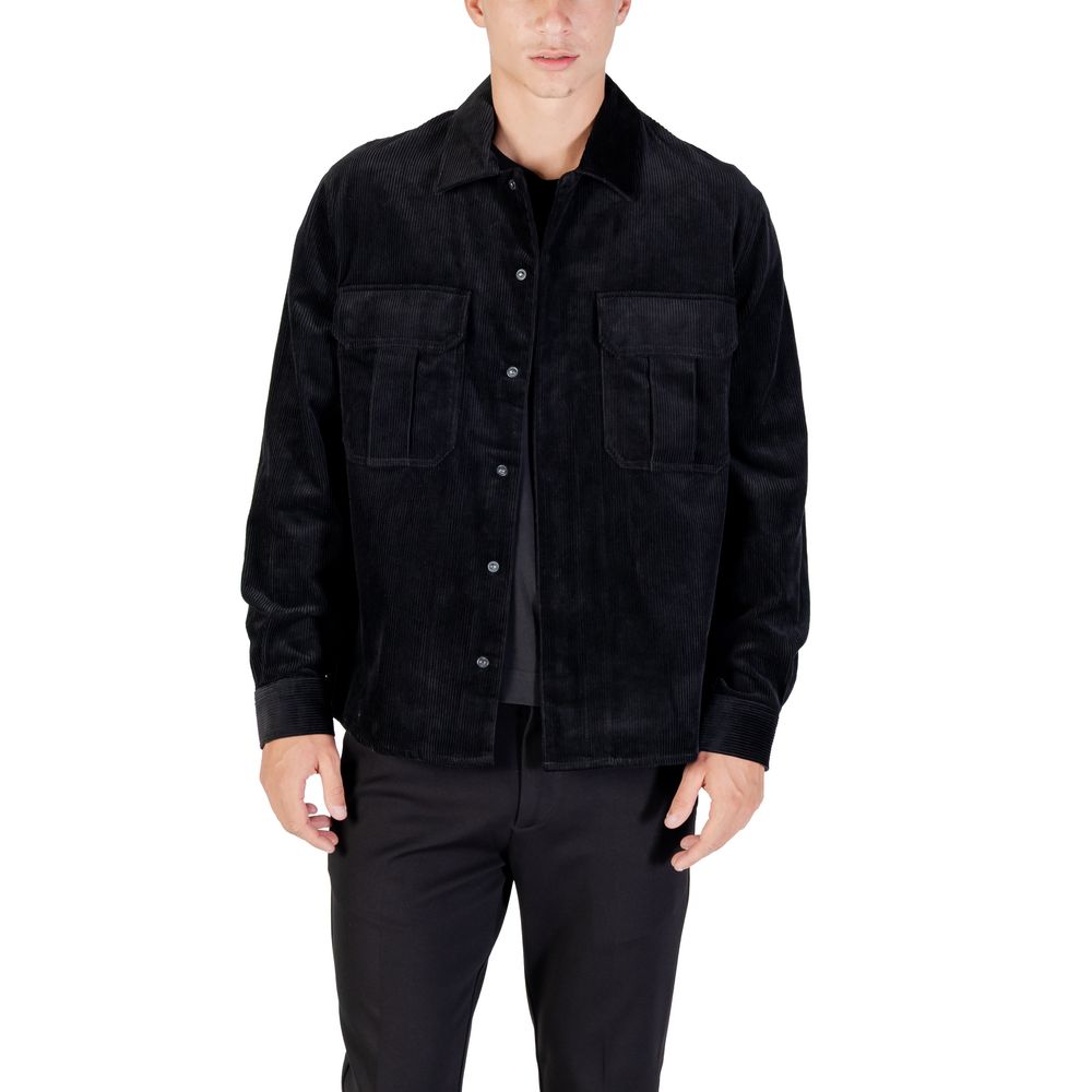 Antony Morato Regular Fit Heren Overhemd – Zwart