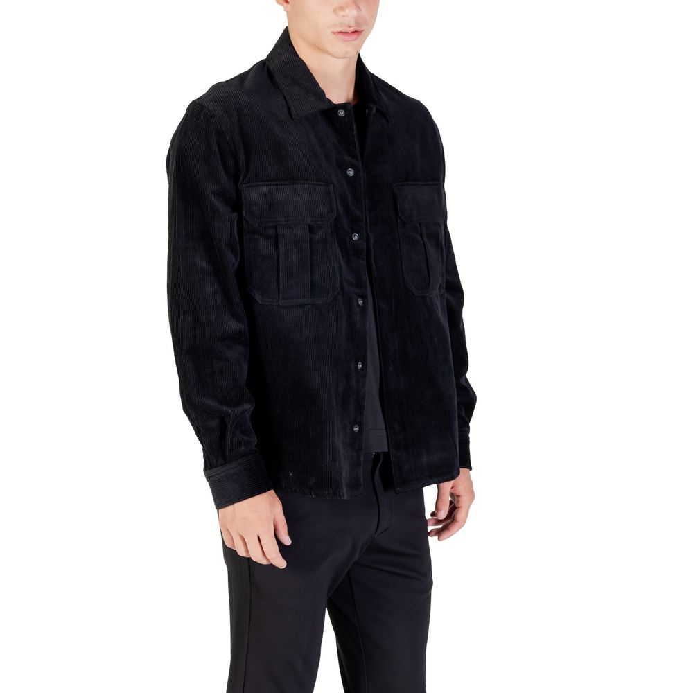 Antony Morato Regular Fit Heren Overhemd – Zwart