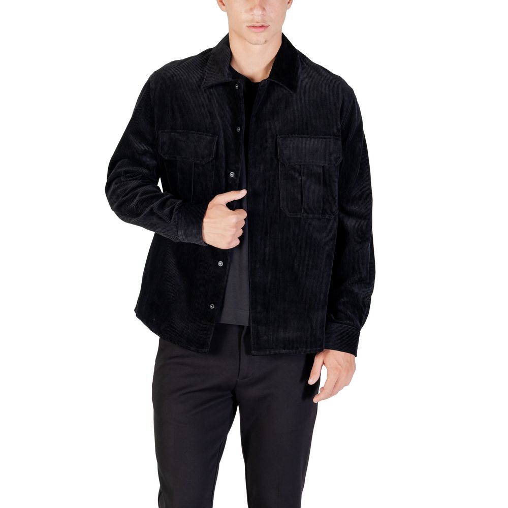 Antony Morato Regular Fit Heren Overhemd – Zwart