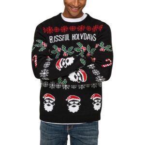 Only & Sons Heren Kersttrui – Zwart - Afbeelding 3