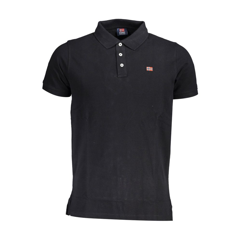 Norway 1963 Heren Polo – Zwart