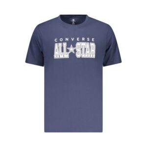 Converse Heren T-shirt – Blauw - Afbeelding 1