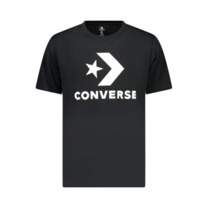 Converse Heren T-shirt – Zwart - Afbeelding 1