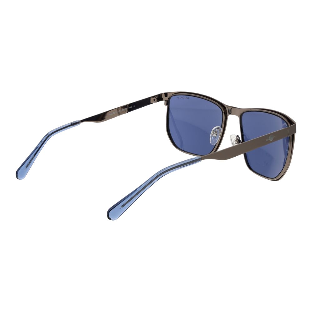 Gant Heren Zonnebril – Gunmetal met Blauwe Glazen