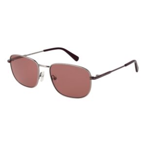 Gant Heren Zonnebril – Zilver met Roze Glazen - Afbeelding 1