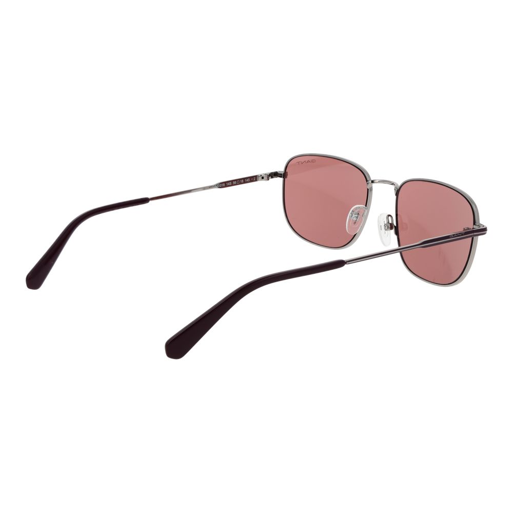 Gant Heren Zonnebril – Zilver met Roze Glazen
