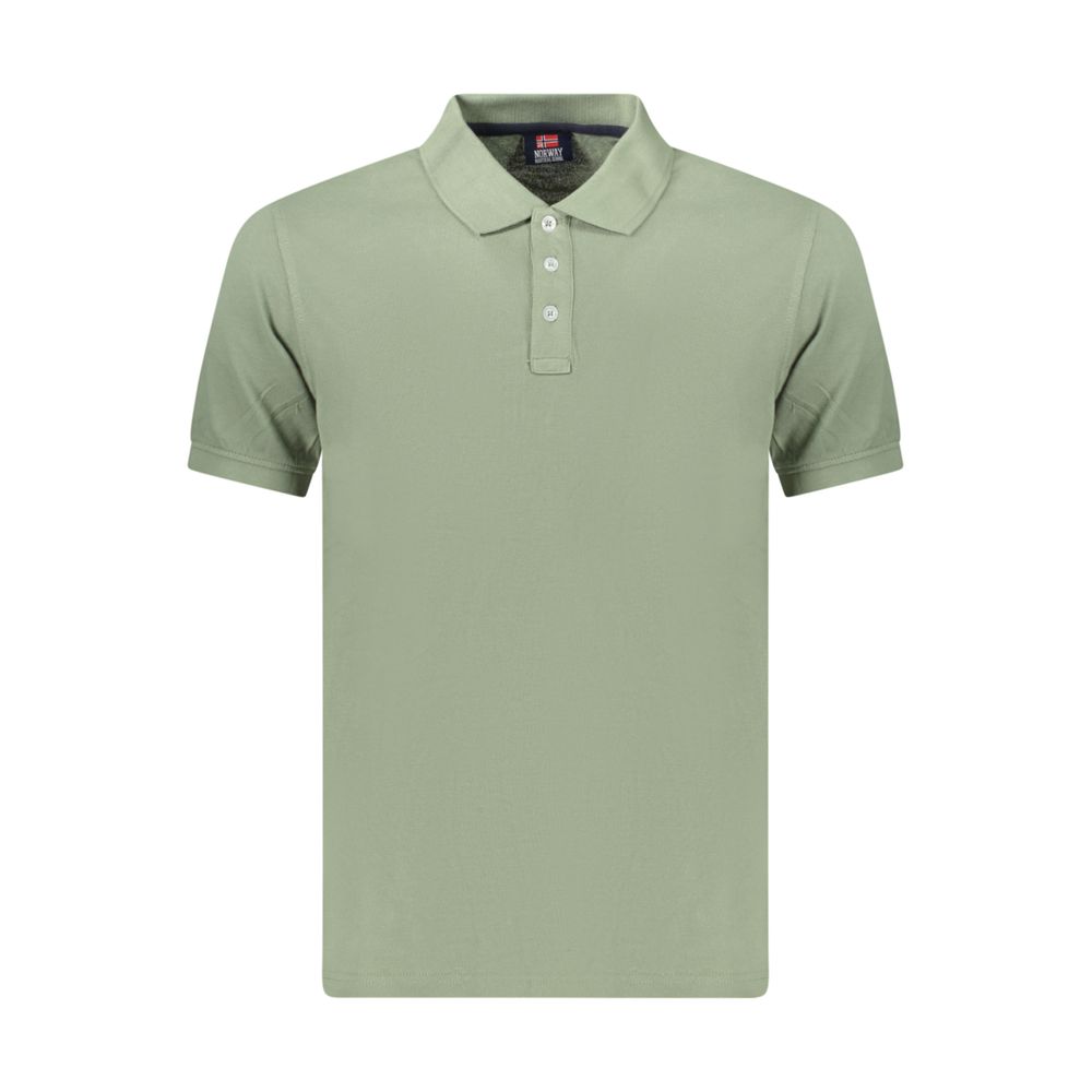 Norway 1963 Heren Polo – Groen