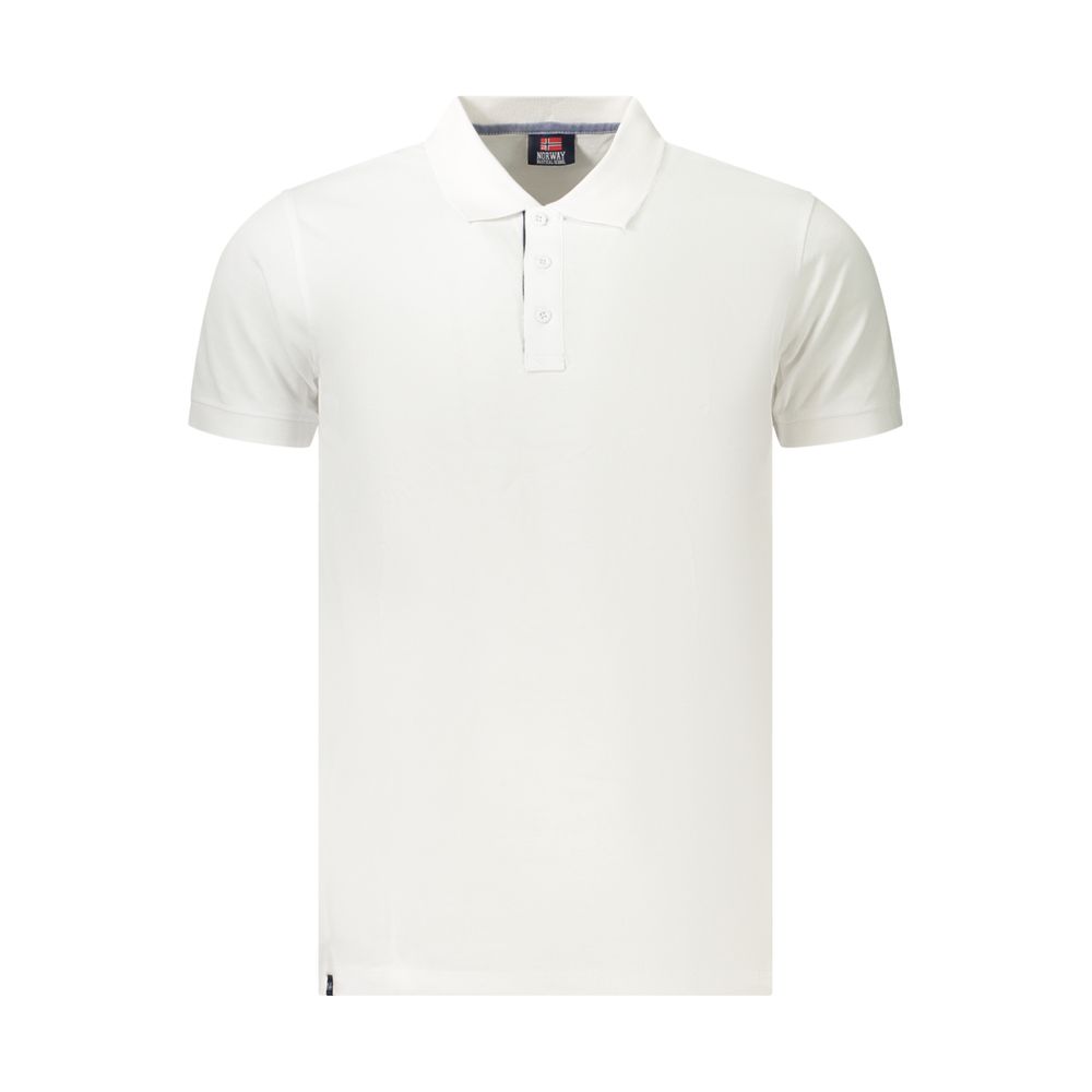 Norway 1963 Heren Polo – Wit