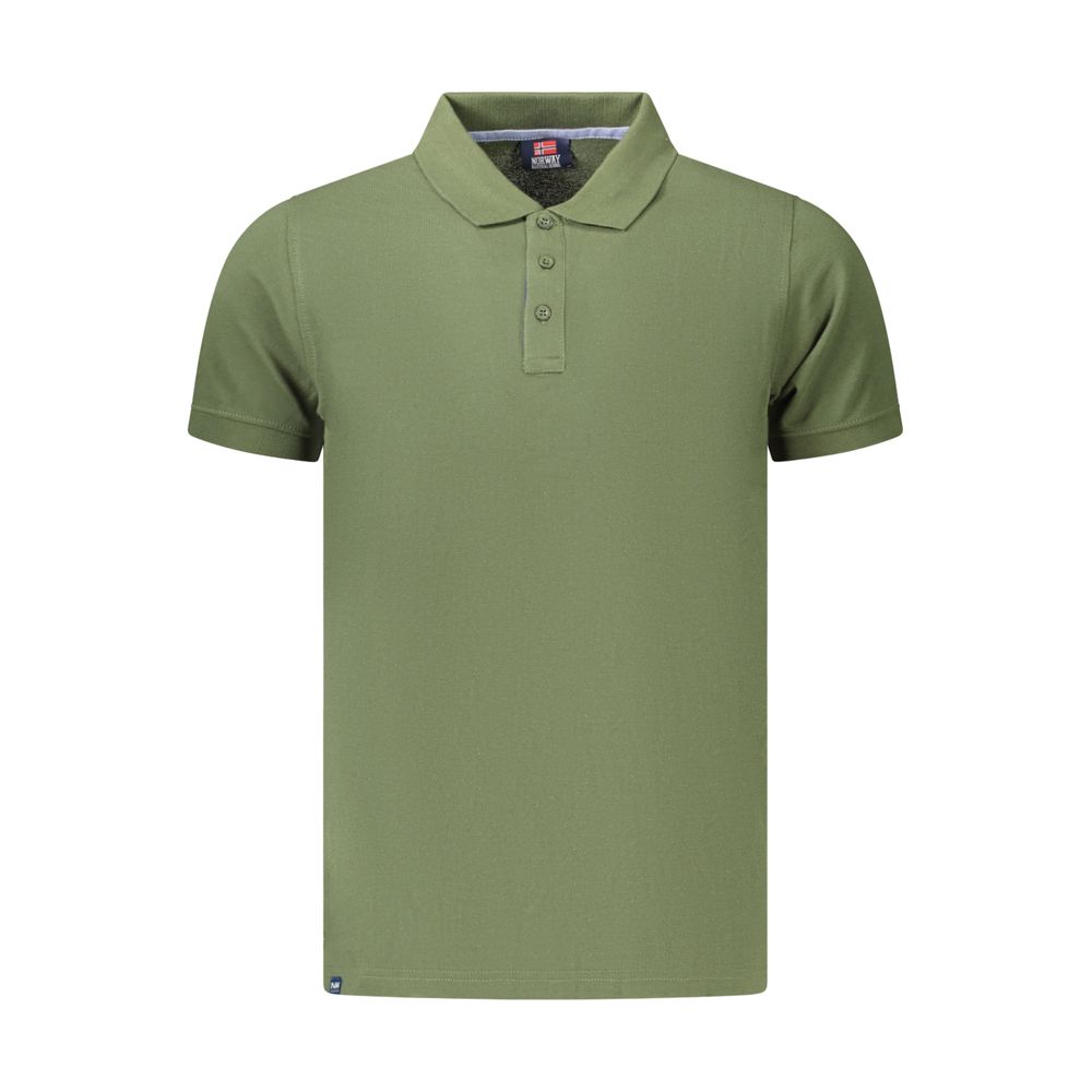 Norway 1963 Heren Polo – Groen