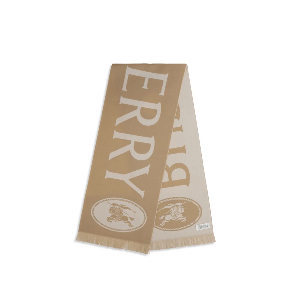 Burberry Logo Heren Sjaal – Beige