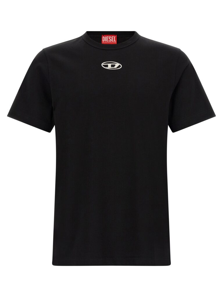 Diesel T-Adjust-Od Heren T-Shirt – Zwart