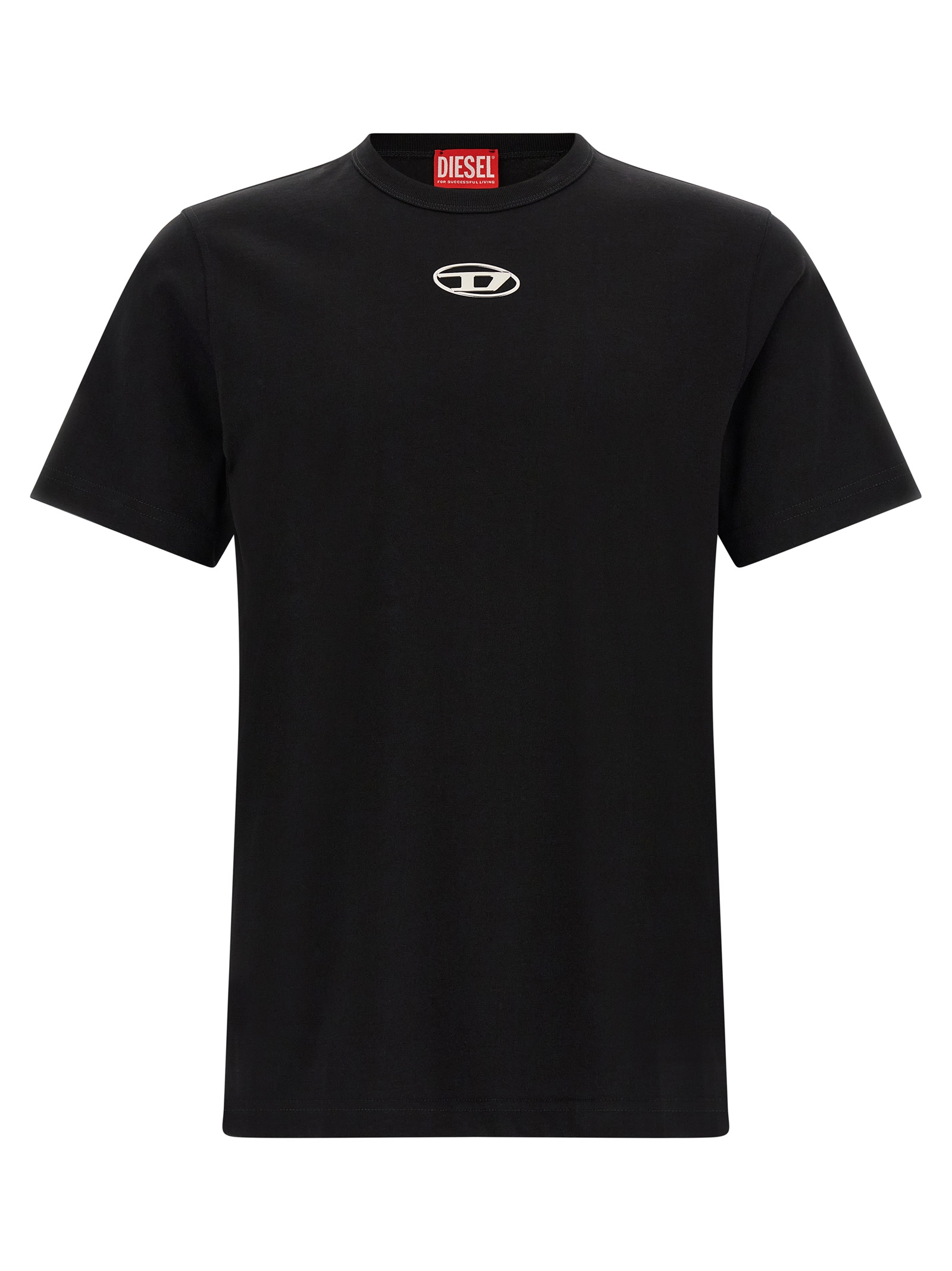 Diesel T-Adjust-Od Heren T-Shirt – Zwart - Afbeelding 1