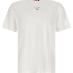 Diesel T-Adjust-Od Heren T-Shirt – Wit - Afbeelding 1