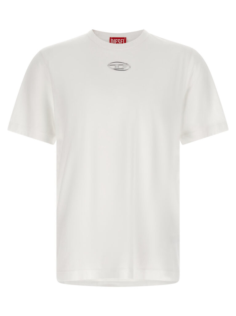 Diesel T-Adjust-Od Heren T-Shirt – Wit