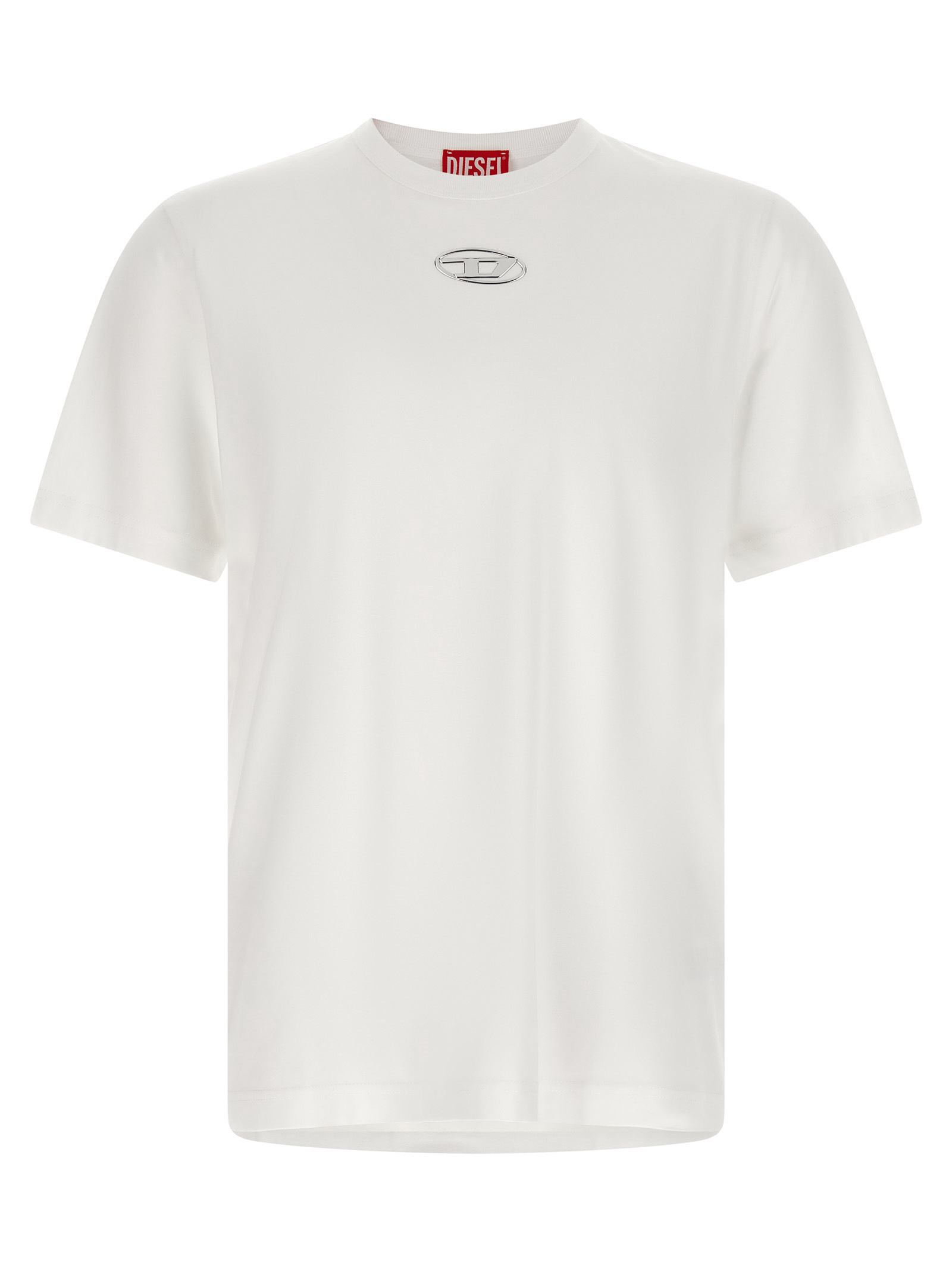 Diesel T-Adjust-Od Heren T-Shirt – Wit - Afbeelding 1
