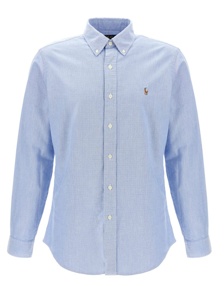 Polo Ralph Lauren Heren Oxford Overhemd – Lichtblauw