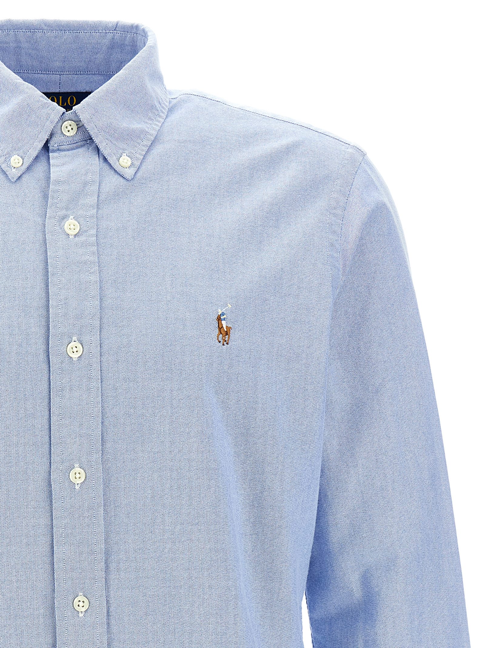 Polo Ralph Lauren Heren Oxford Overhemd – Lichtblauw - Afbeelding 3
