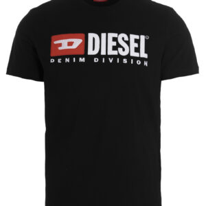 Diesel T-Boxt-Div Heren T-Shirt – Zwart - Afbeelding 1