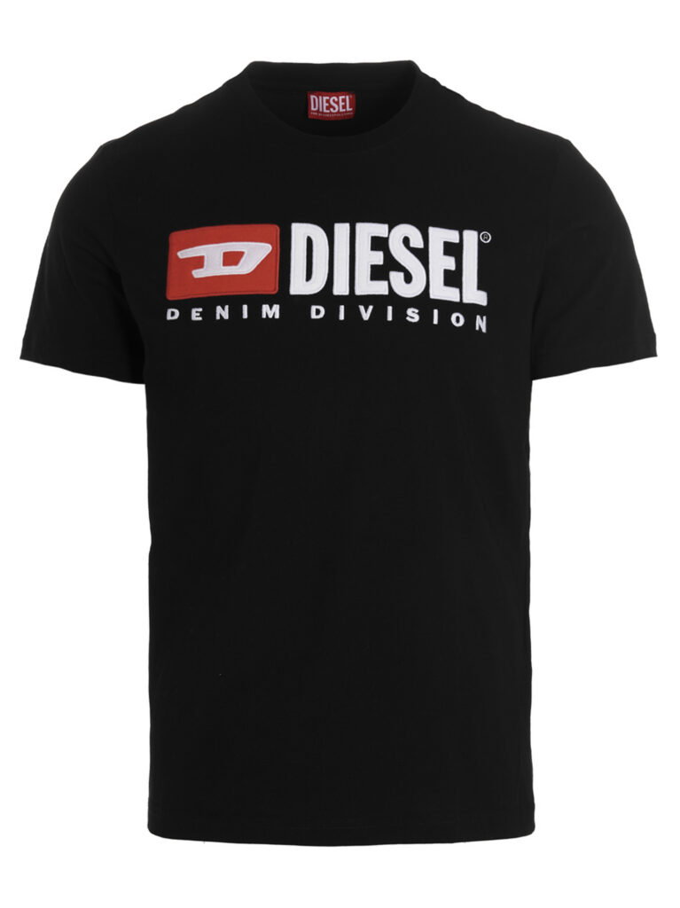 Diesel T-Boxt-Div Heren T-Shirt – Zwart