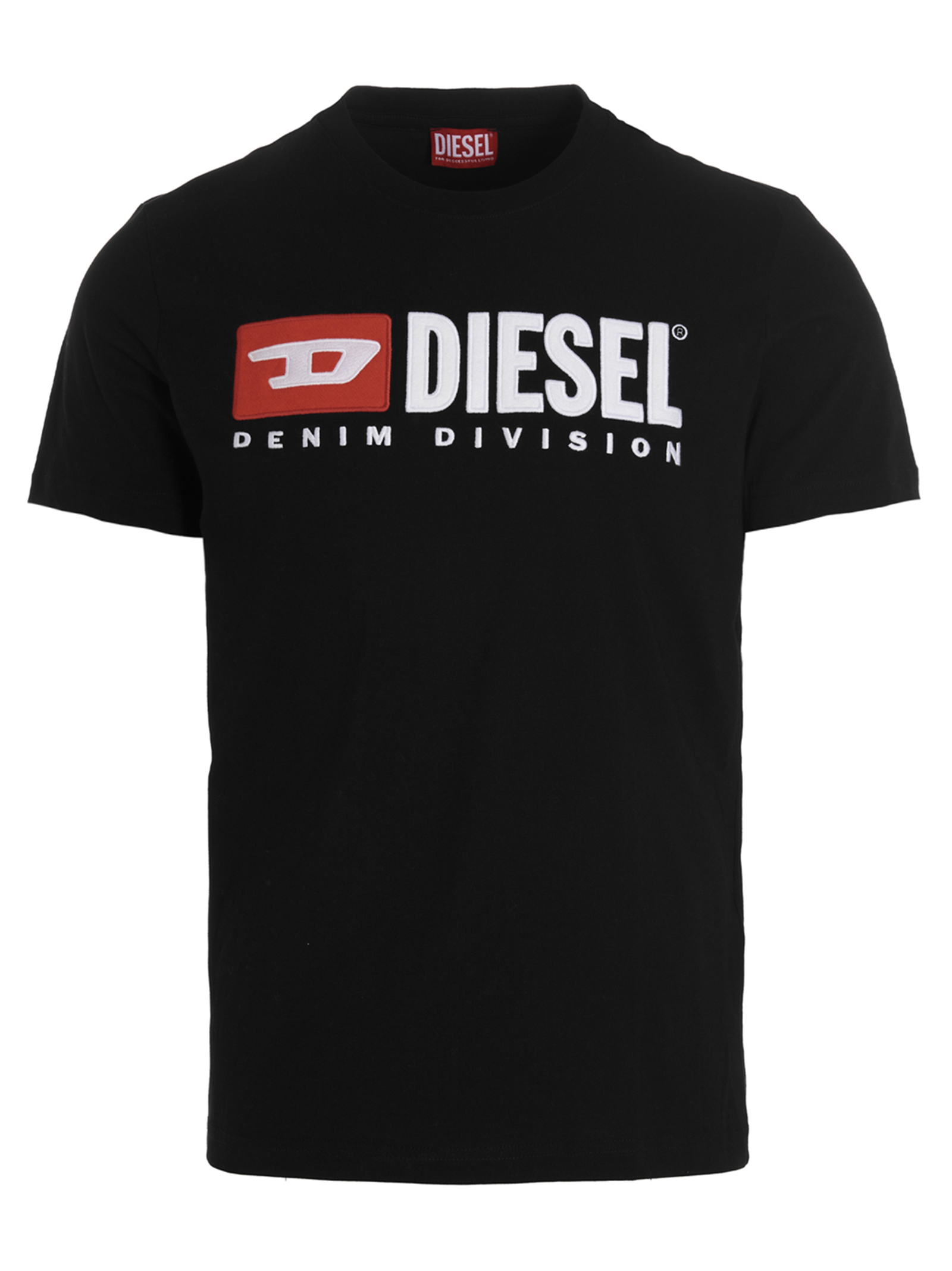 Diesel T-Boxt-Div Heren T-Shirt – Zwart - Afbeelding 1