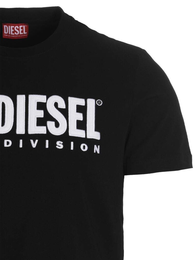 Diesel T-Boxt-Div Heren T-Shirt – Zwart