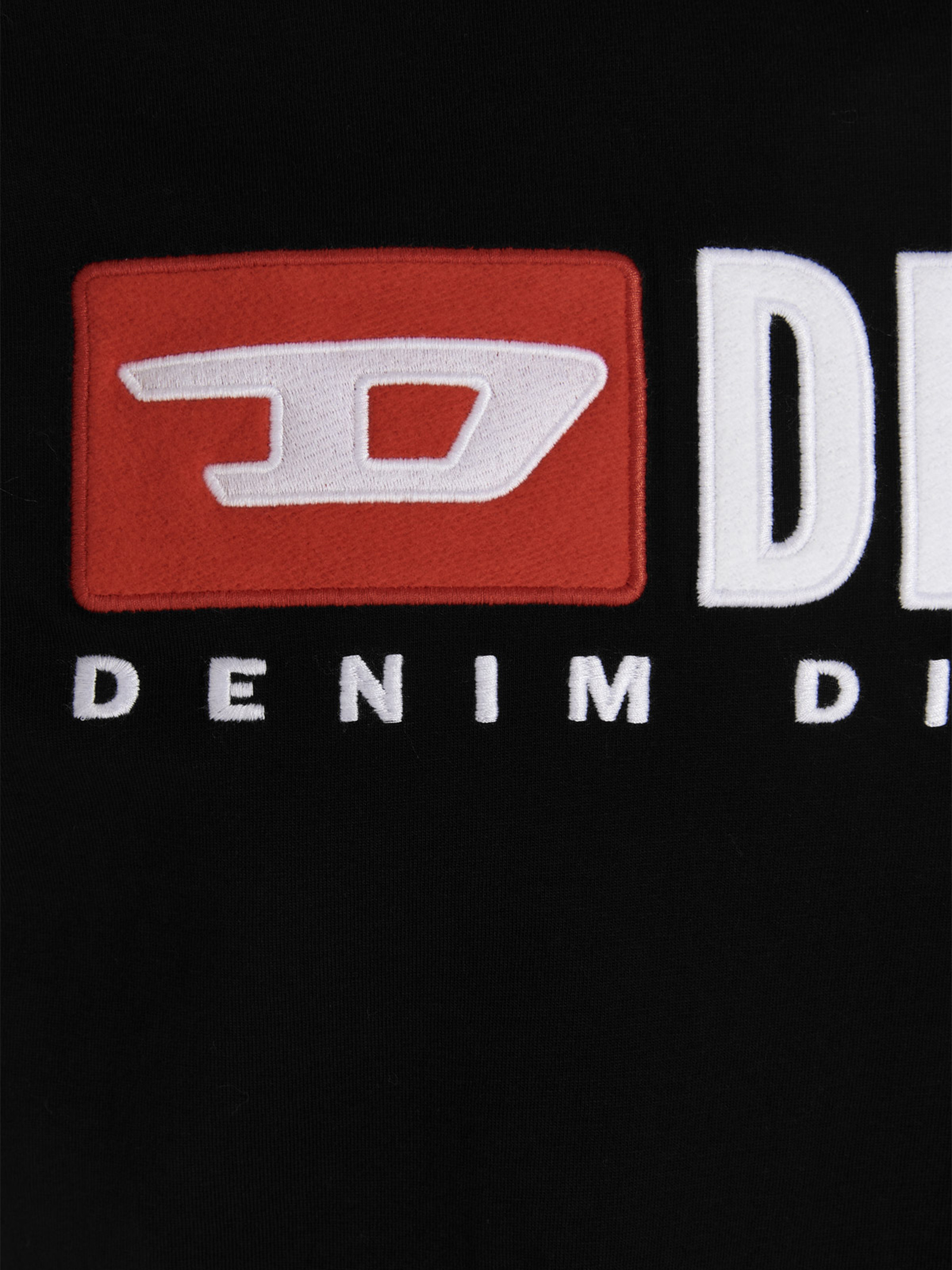 Diesel T-Boxt-Div Heren T-Shirt – Zwart - Afbeelding 4