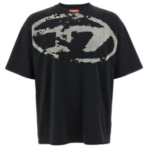 Diesel T-Boxt-N14 Heren T-Shirt – Zwart - Afbeelding 1