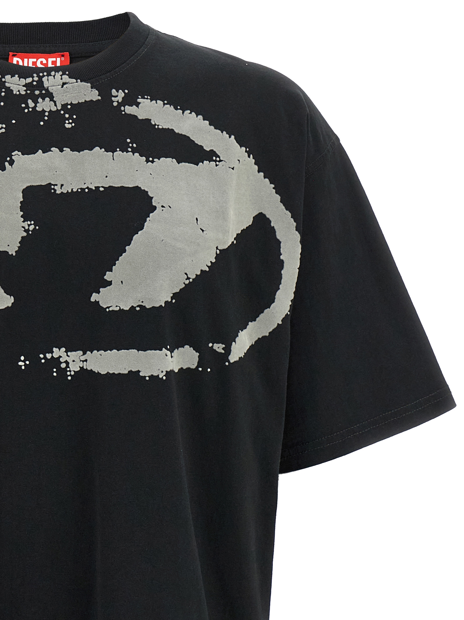 Diesel T-Boxt-N14 Heren T-Shirt – Zwart - Afbeelding 3