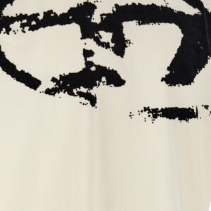 Diesel T-Boxt-N14 Heren T-Shirt – Wit/Zwart - Afbeelding 4