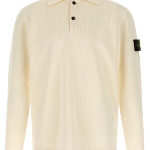 Stone Island Heren Polo – Beige - Afbeelding 1