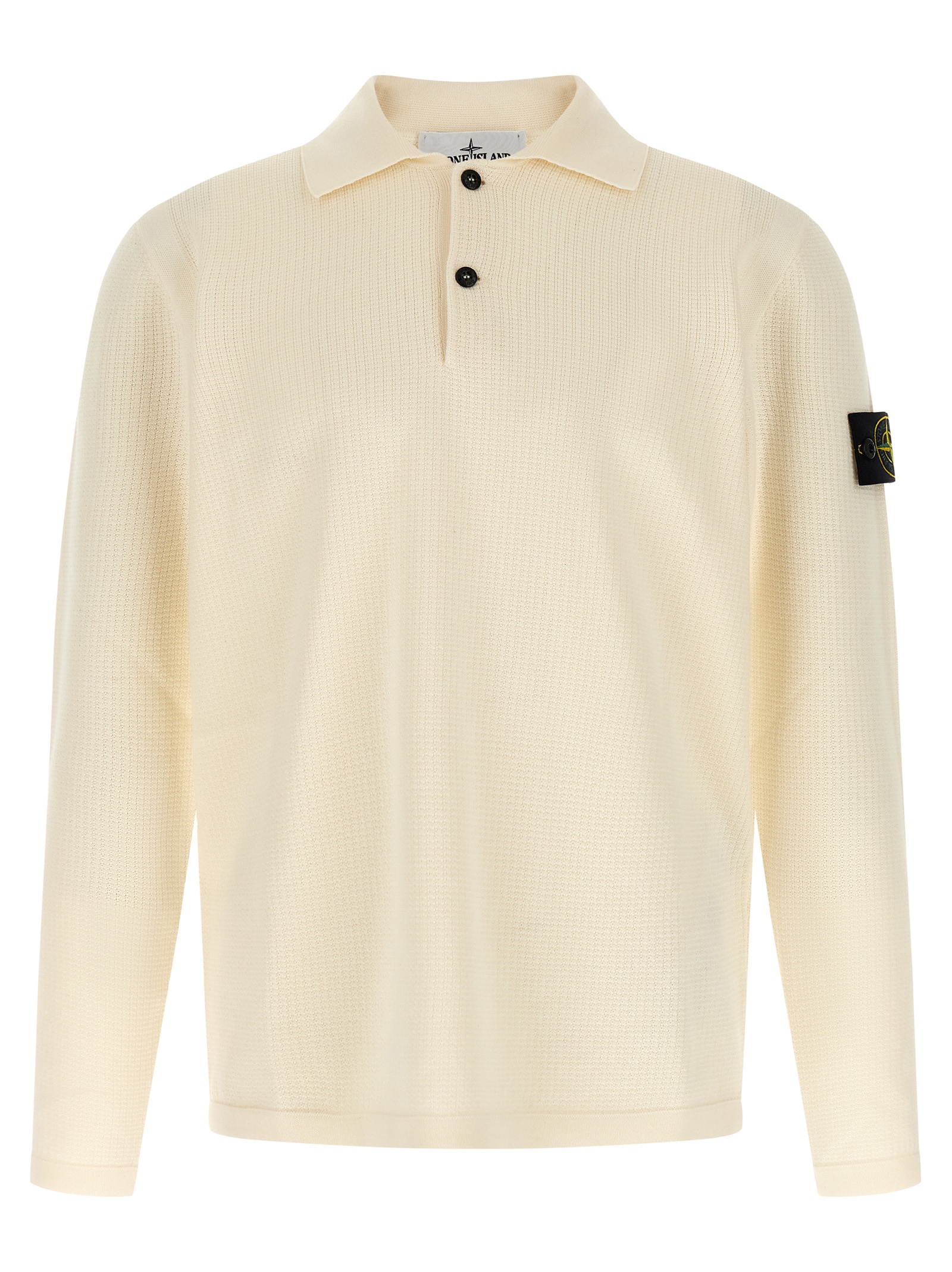 Stone Island Heren Polo – Beige - Afbeelding 1
