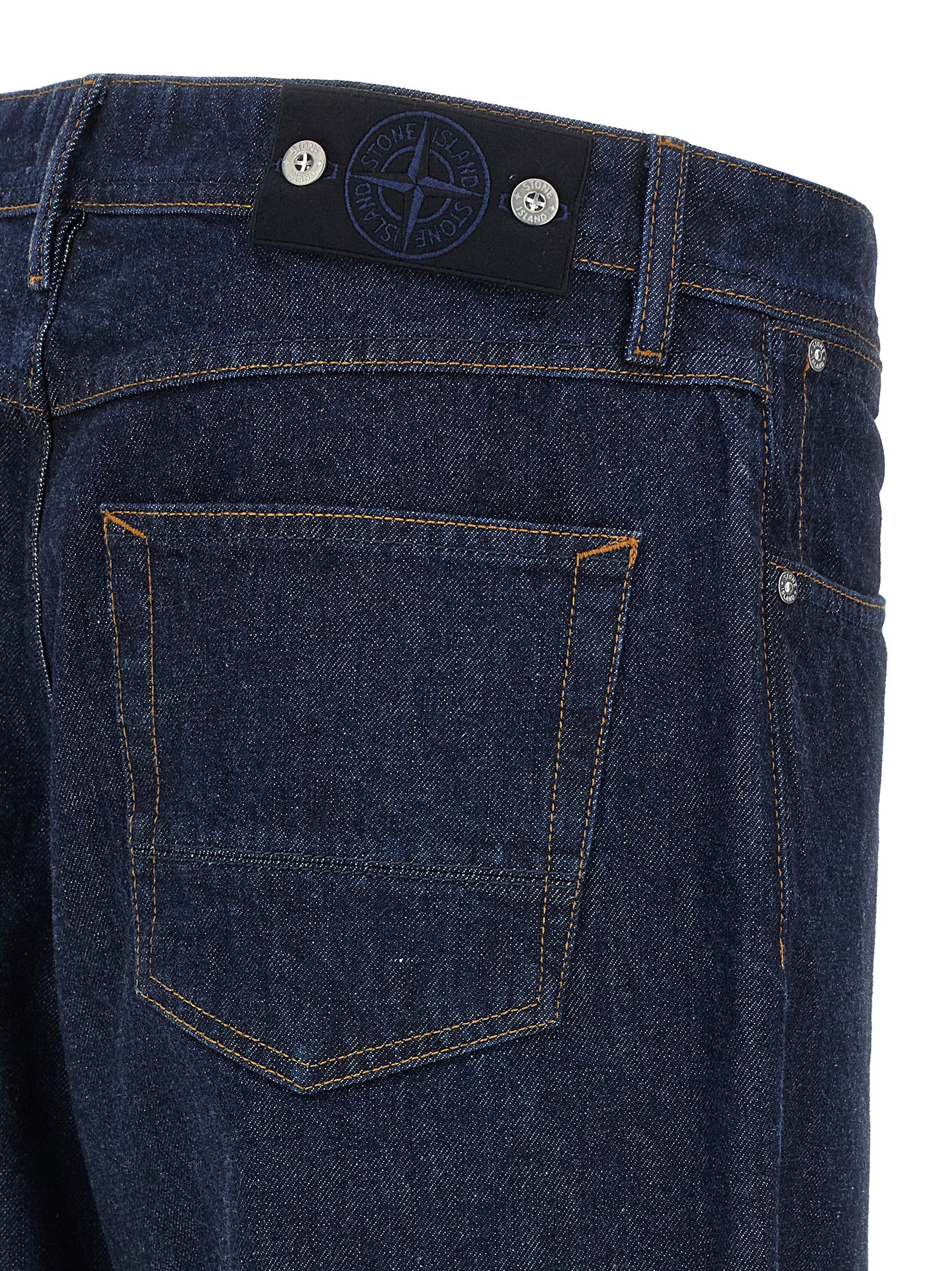 Stone Island Heren Jeans – Blauw - Afbeelding 4