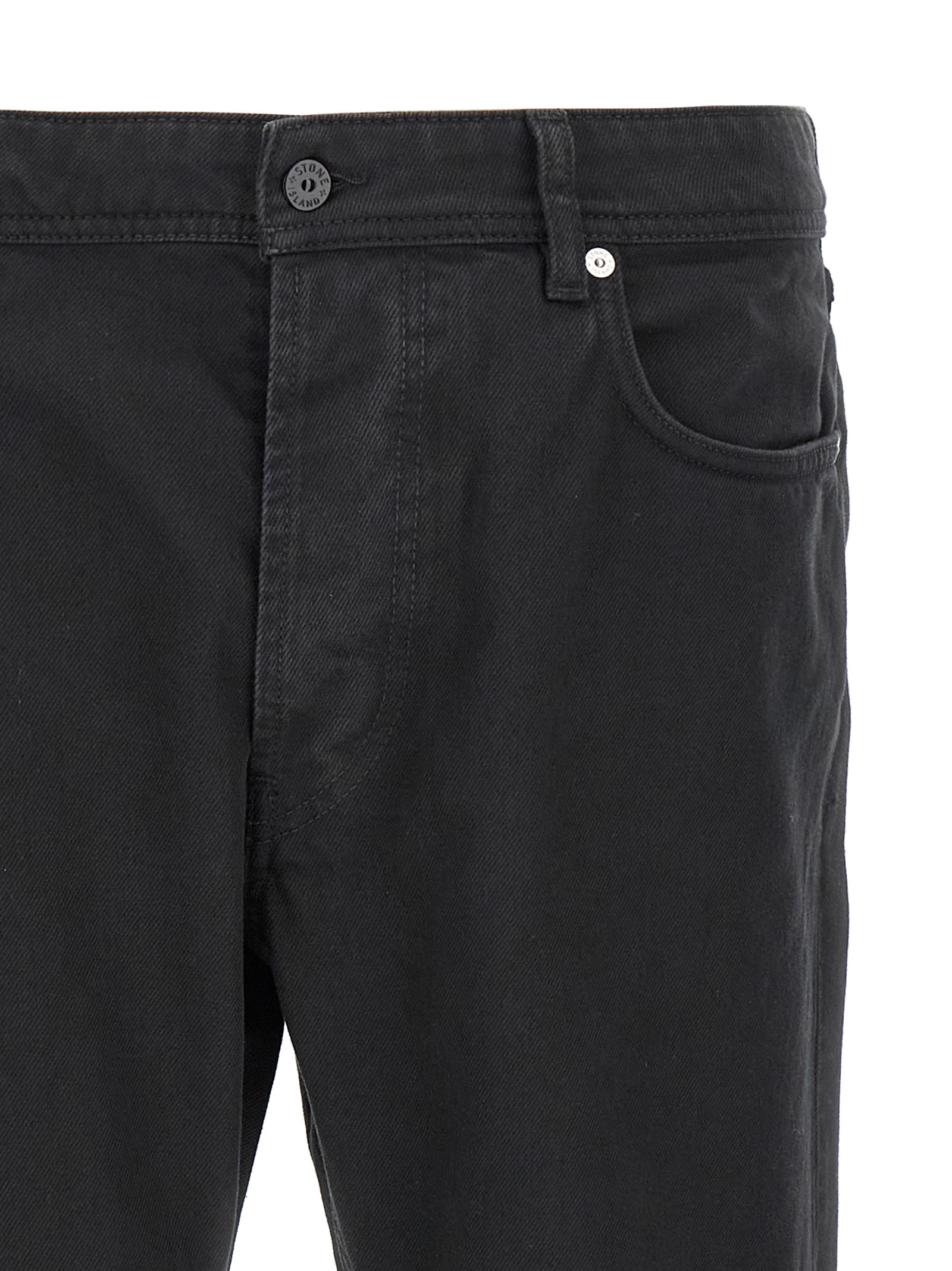 Stone Island Heren Jeans – Zwart - Afbeelding 3