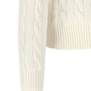 Polo Ralph Lauren Heren Kabeltrui Driver – Wit - Afbeelding 4