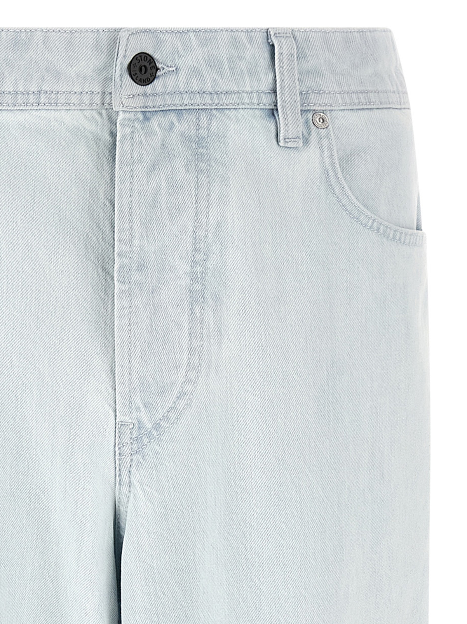 Stone Island Indigo Denim Heren Jeans – Lichtblauw - Afbeelding 3