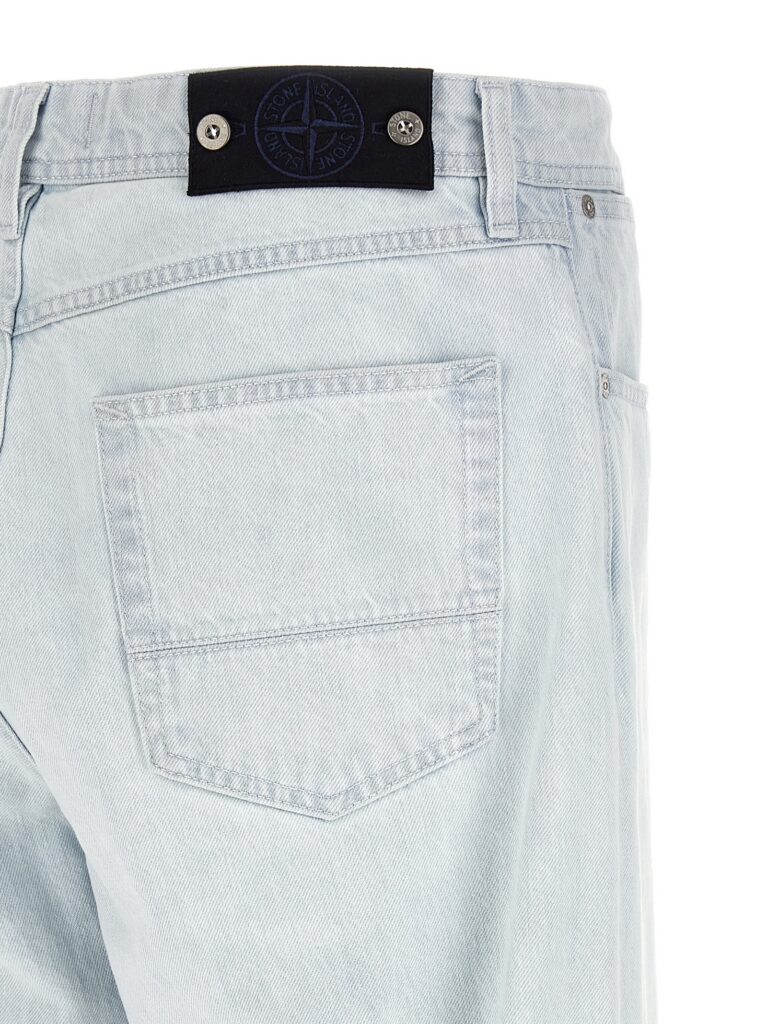 Stone Island Indigo Denim Heren Jeans – Lichtblauw