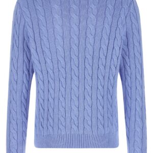 Polo Ralph Lauren Heren Kabeltrui – Lichtblauw - Afbeelding 2