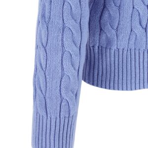 Polo Ralph Lauren Heren Kabeltrui – Lichtblauw - Afbeelding 4