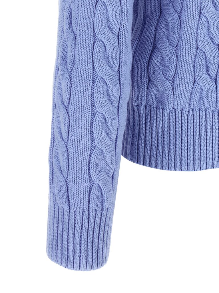 Polo Ralph Lauren Heren Kabeltrui – Lichtblauw