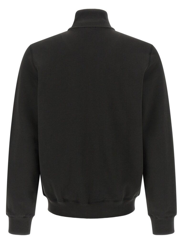 Diesel S-Ginn-Zip-Iod Heren Sweatshirt – Zwart
