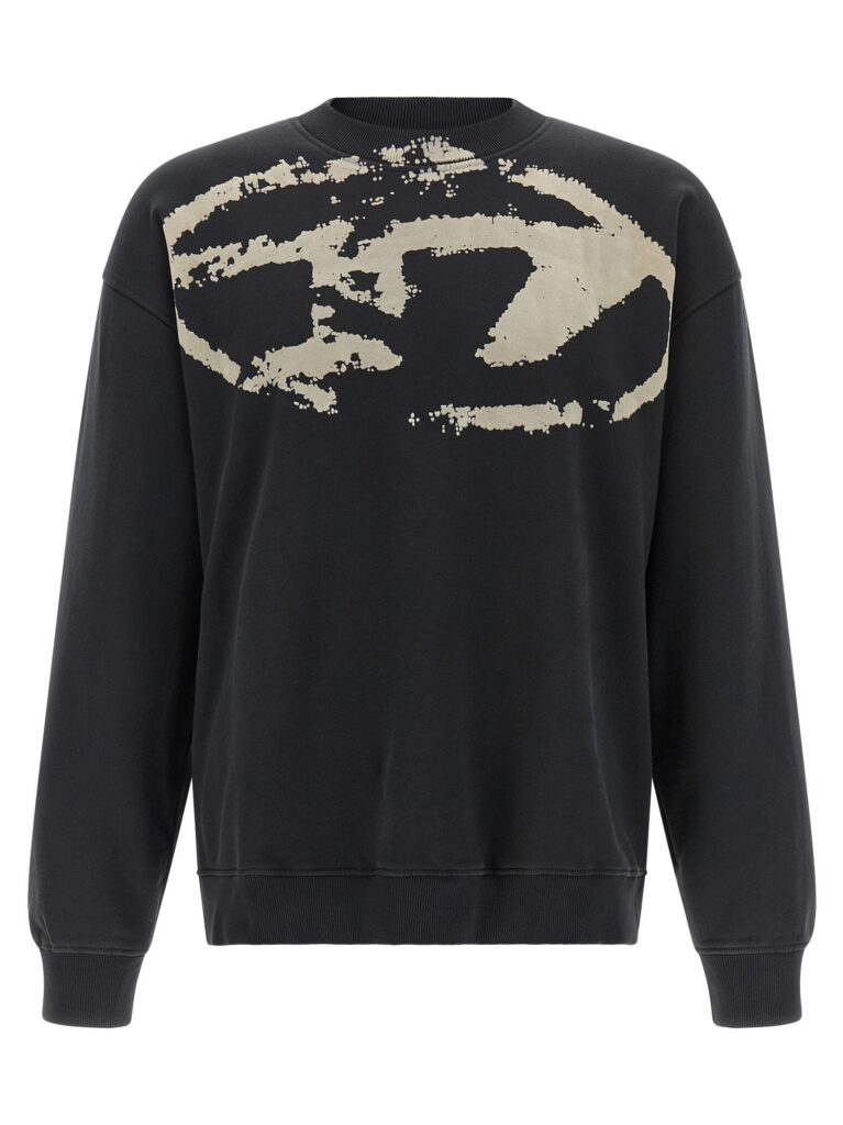 Diesel S-Boxt-N5 Heren Sweatshirt – Zwart