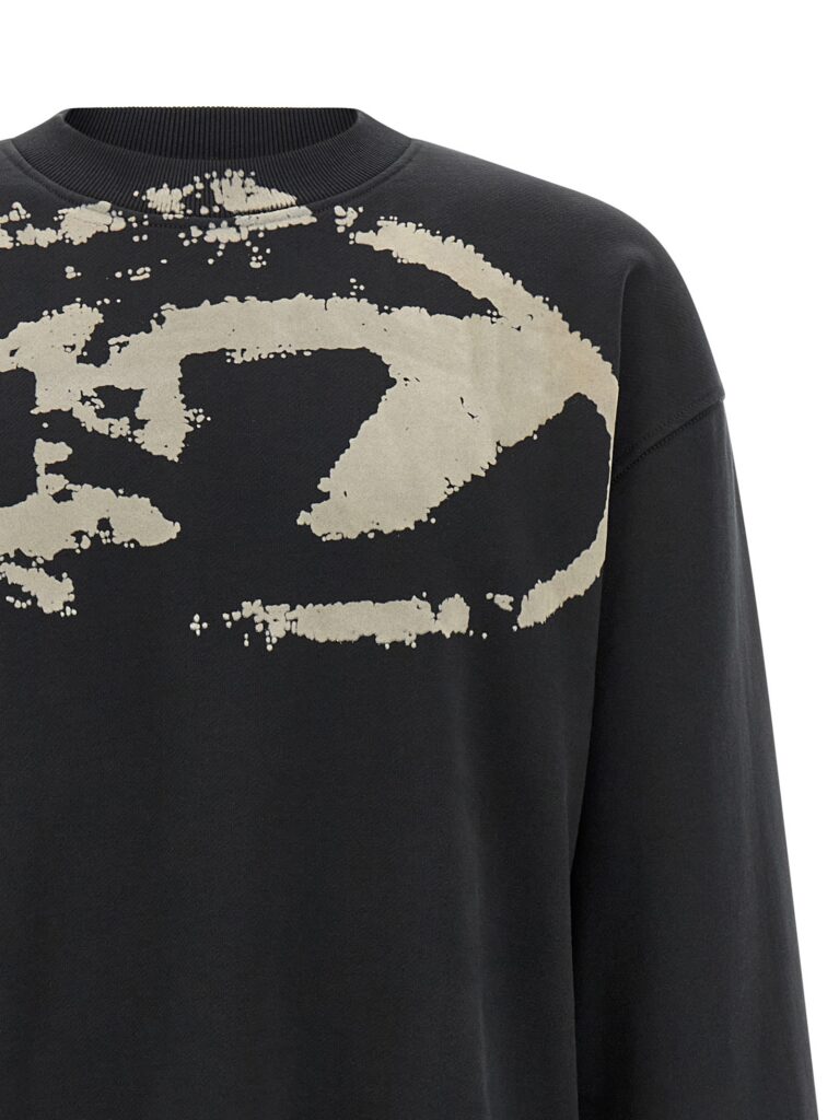 Diesel S-Boxt-N5 Heren Sweatshirt – Zwart