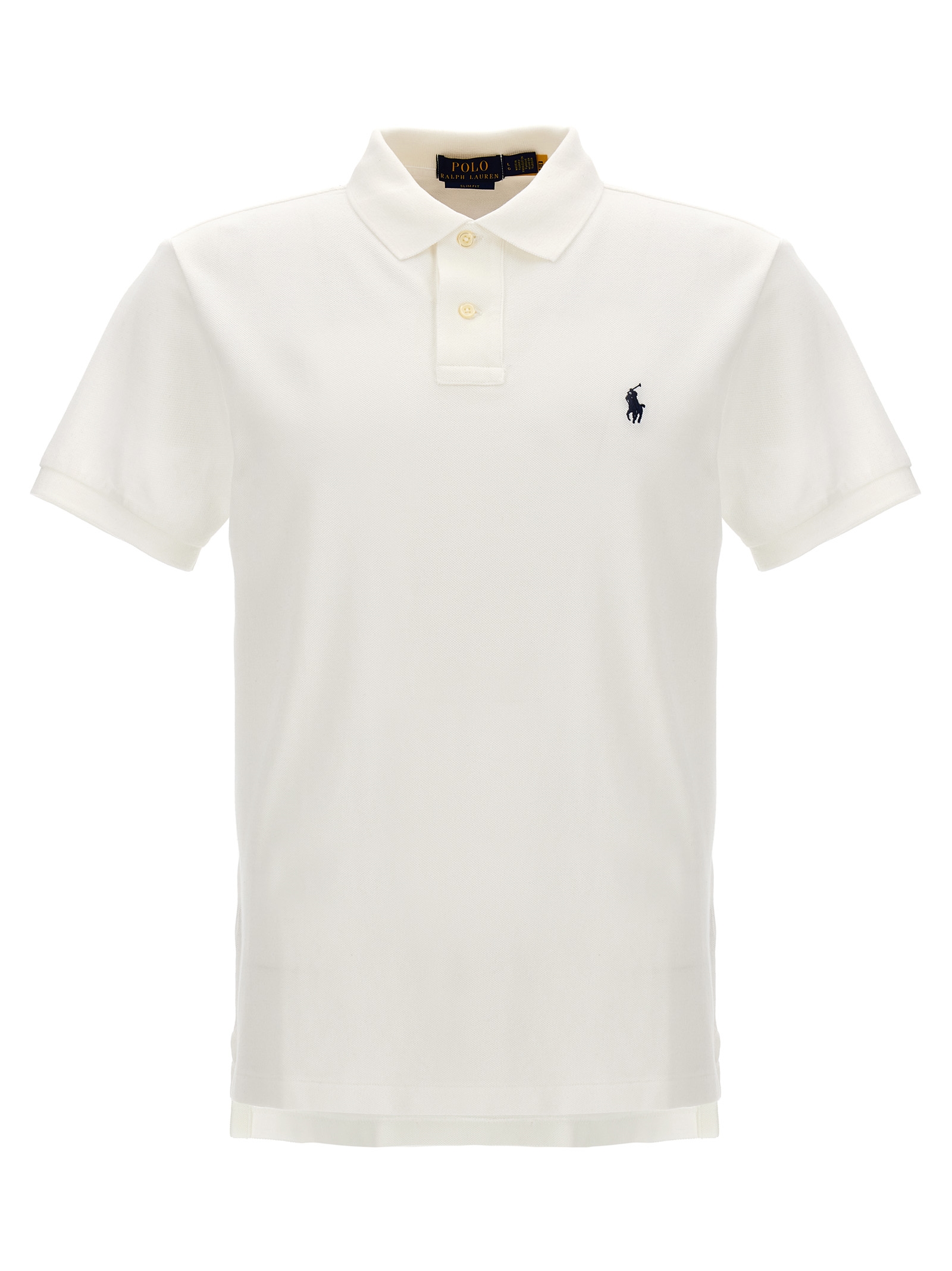Polo Ralph Lauren Heren Polo Slim Fit – Wit - Afbeelding 1