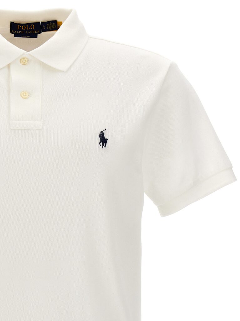 Polo Ralph Lauren Heren Polo Slim Fit – Wit