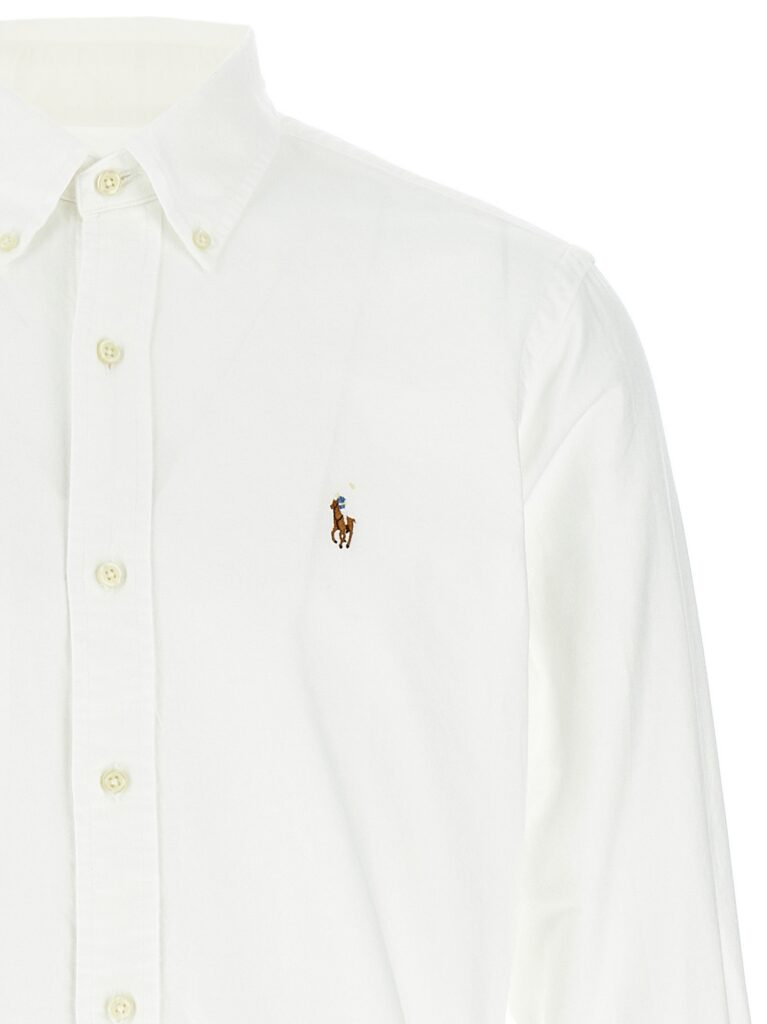 Polo Ralph Lauren Heren Oxford Overhemd – Wit