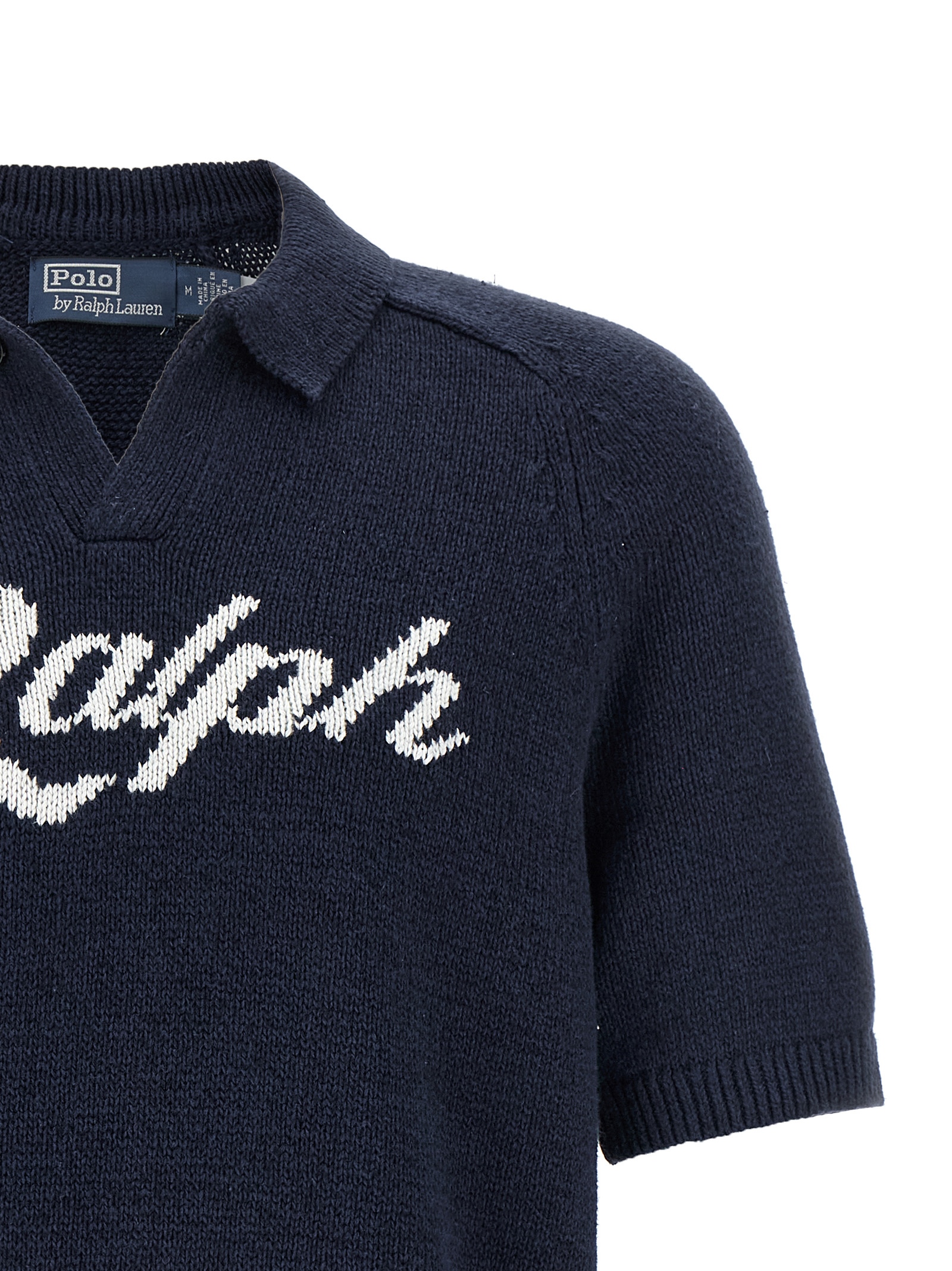 Polo Ralph Lauren Heren Gebreide Polo – Blauw - Afbeelding 3