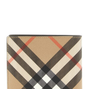 Burberry Check Heren Portemonnee – Beige - Afbeelding 2