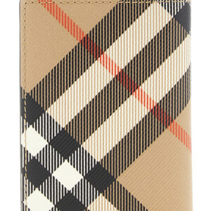 Burberry Folding Check Kaarthouder – Beige - Afbeelding 2